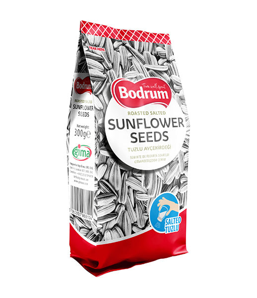 Bodrum Roasted & Salted Tuzlu Sunflower Seeds 300g