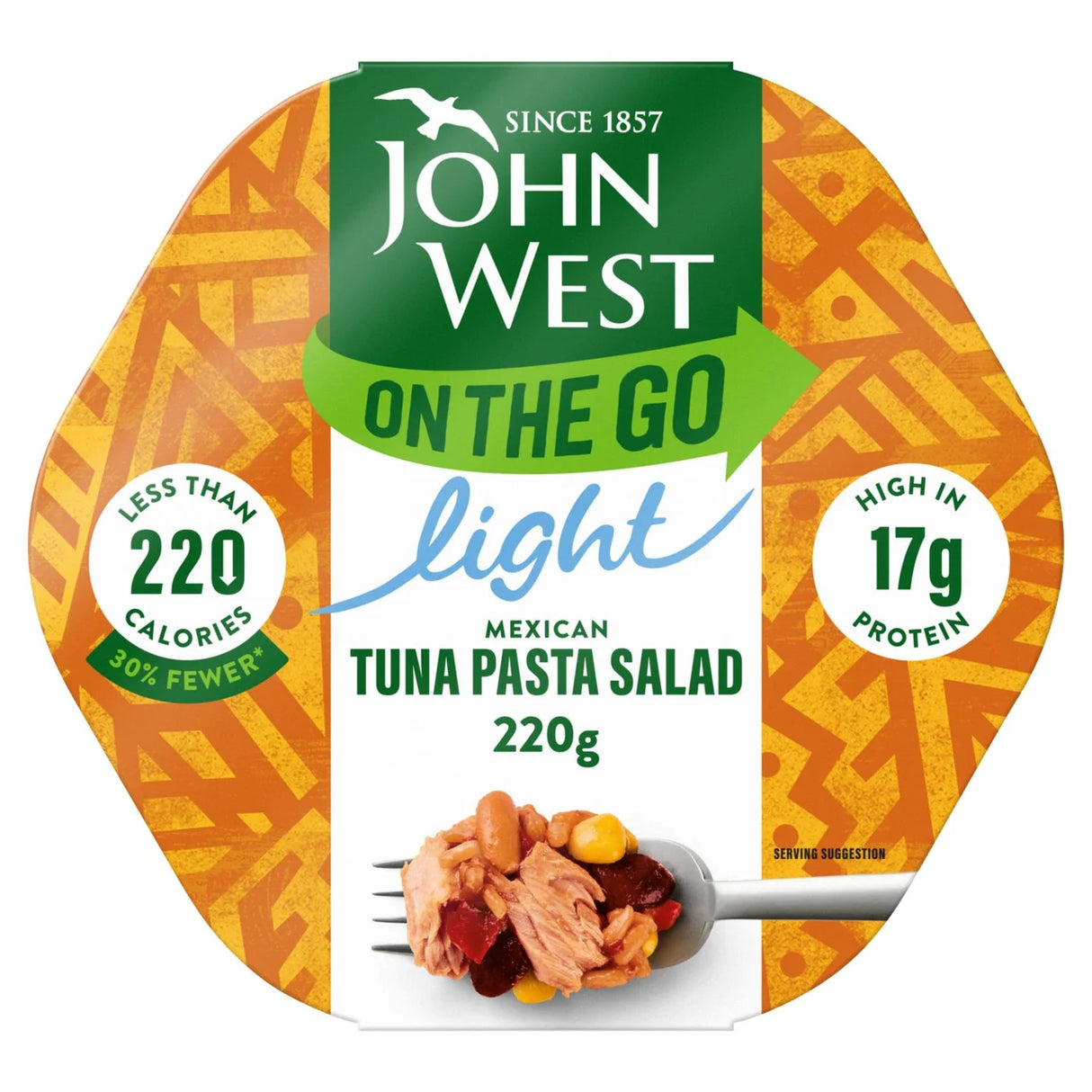 John West On The Go Mexican Tuna Bean Salad Gluten Free (220g) 220g