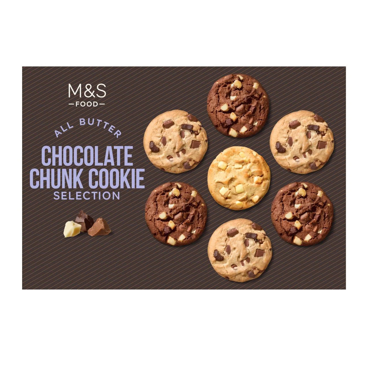 M&S All Butter Chocolate Chunk Cookie Selection 500g