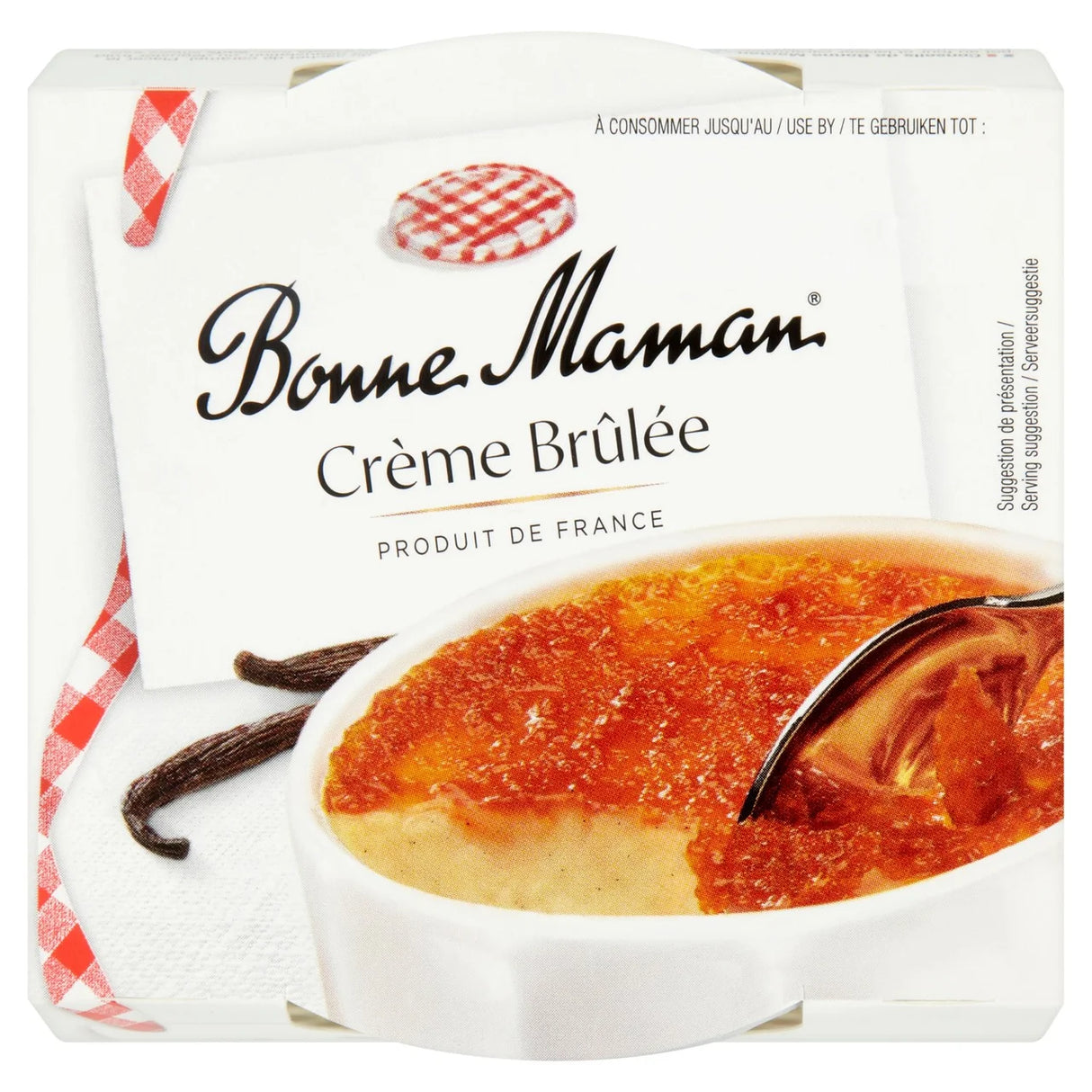 Bonne Maman Creme Brulee Dessert 2 x 100g