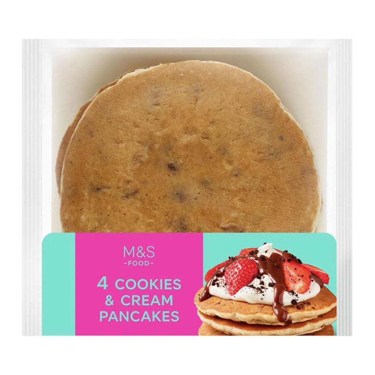 M&S 4 Cookies & Cream Pancakes 280g