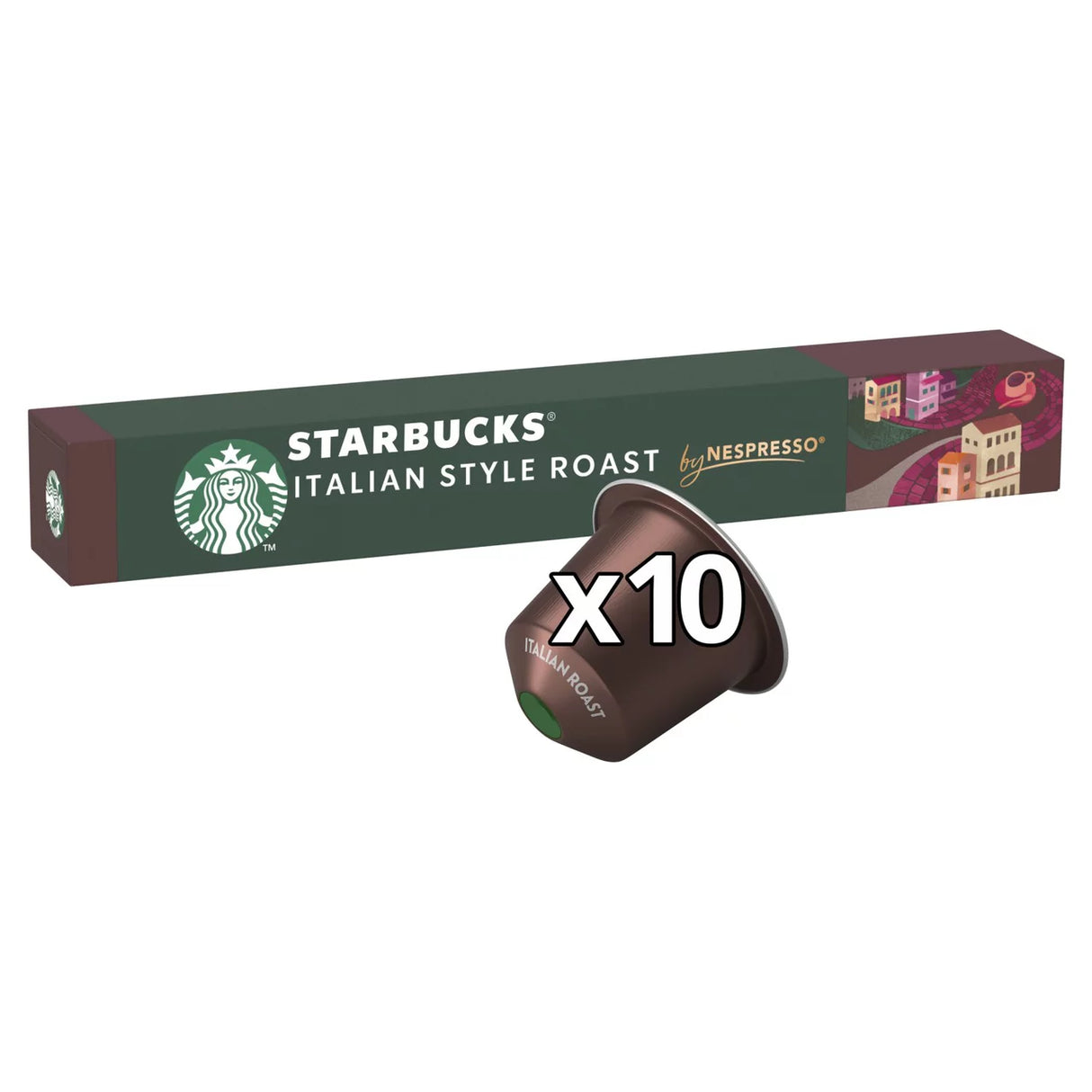 Starbucks by Nespresso Italian Roast Pods x10