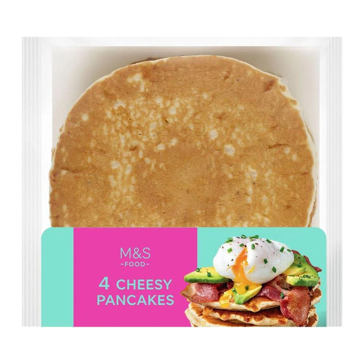 M&S 4 Cheesy Pancakes 260g