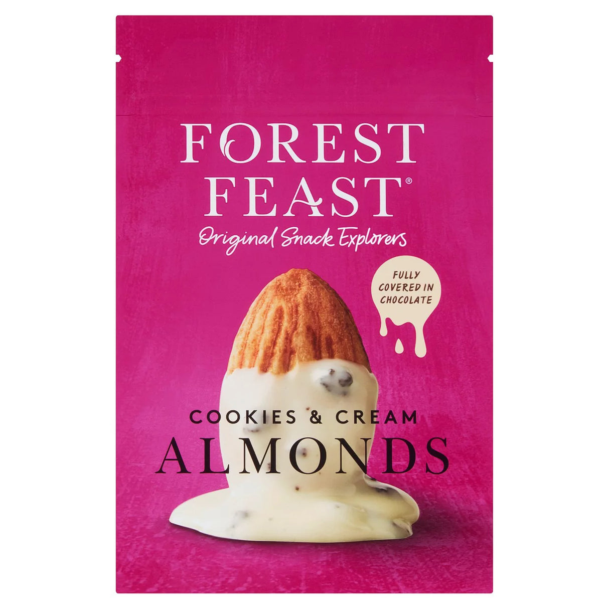 Forest Feast Cookies & Cream White Chocolate Almonds 120g