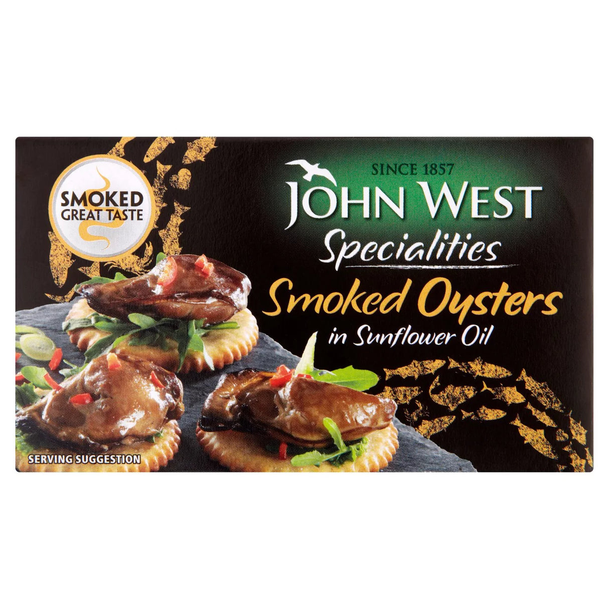 John West Smoked Oysters in Sunflower Oil (85g) 85g