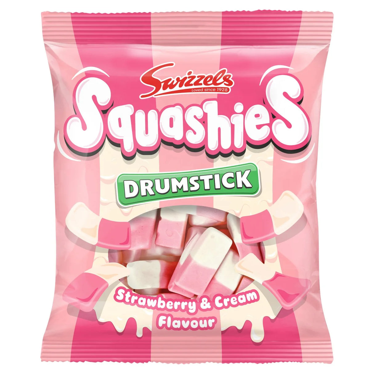 Swizzels Squashies Strawberry & Cream 140g