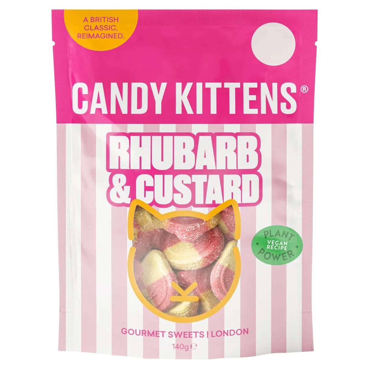 Candy Kittens Rhubarb & Custard 140g
