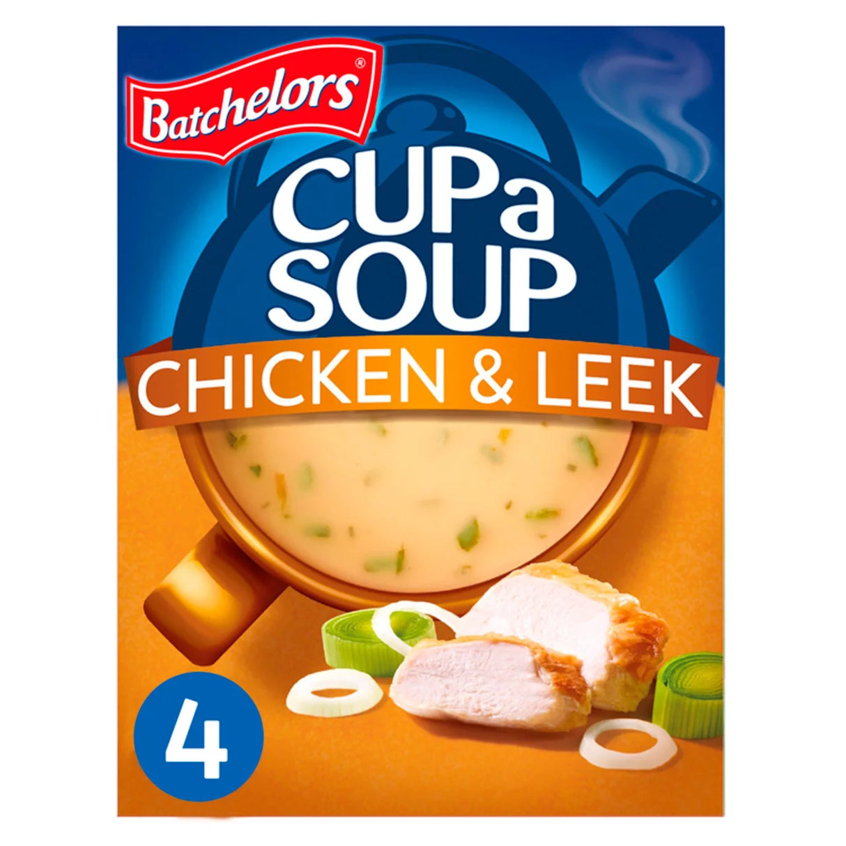 Batchelors Cup a Soup Chicken & Leek 4 Sachets 86g