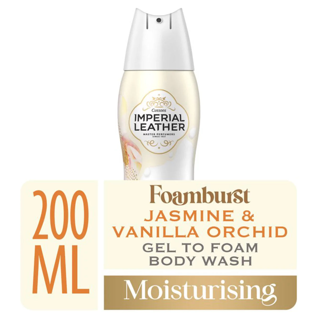 Imperial Leather Foamburst Shower Gel Jasmine & Vanilla Orchid 200ml