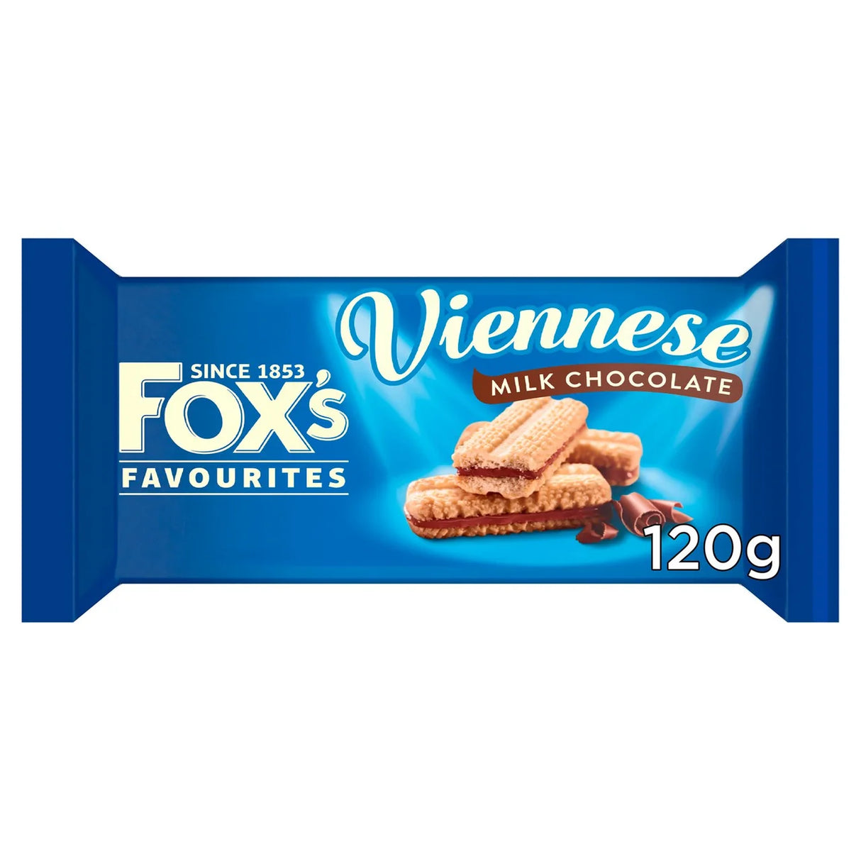 Fox's Biscuits Viennese Milk Chocolate 120g
