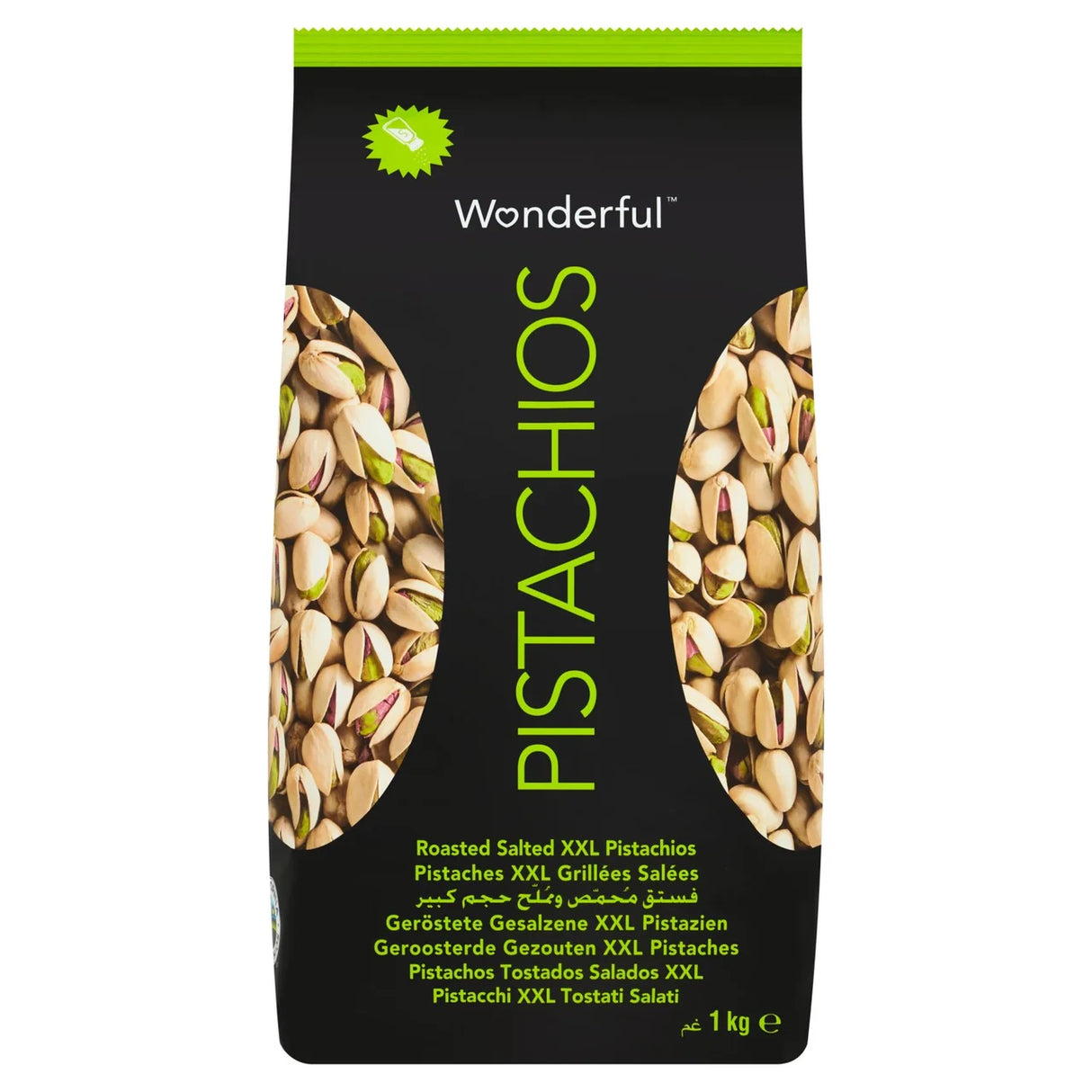Wonderful Pistachios Roasted & Salted 1KG