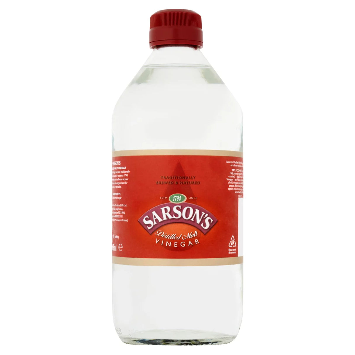 Sarson's Distilled Vinegar 568ml