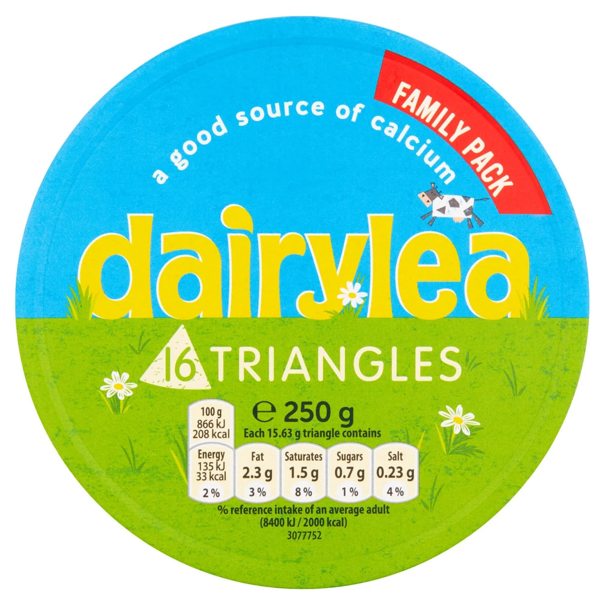 Dairylea Cheese Spread Triangles 250g