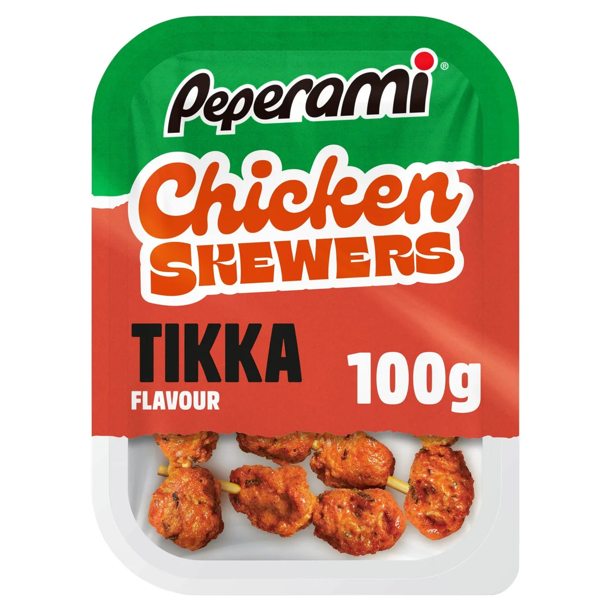 Peperami Tikka Chicken Skewers 100g