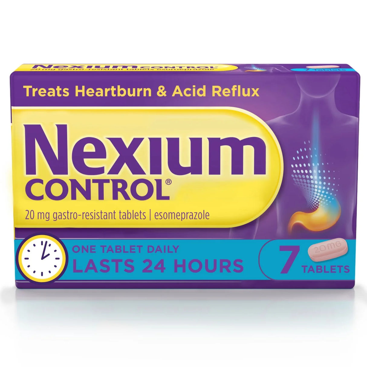 Nexium Control Heartburn & Indigestion 24 Hour Relief 20mg