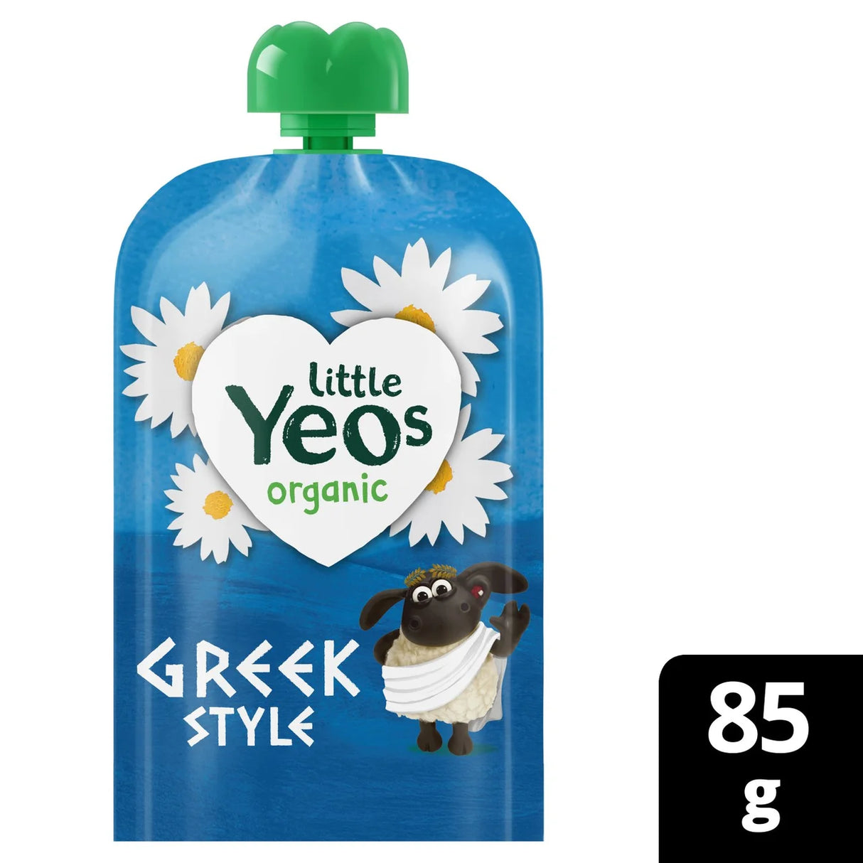 Yeo Valley Little Yeos Organic Greek Natural Pouch 85g