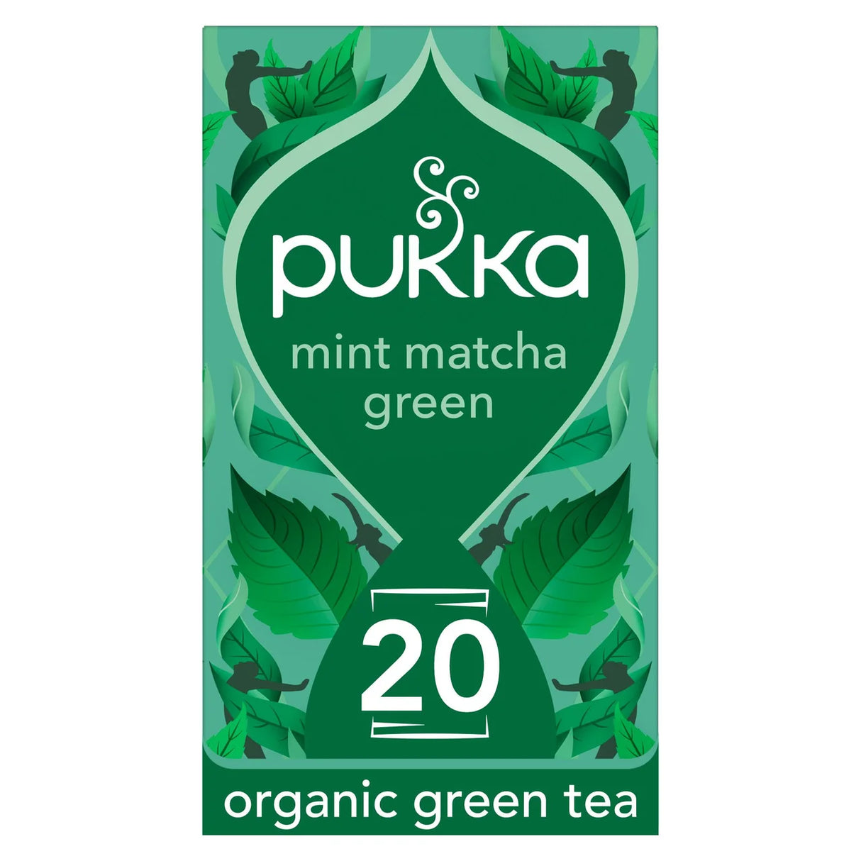 PUKKA Mint Matcha Green Organic & Fair Herbal Tea Bags