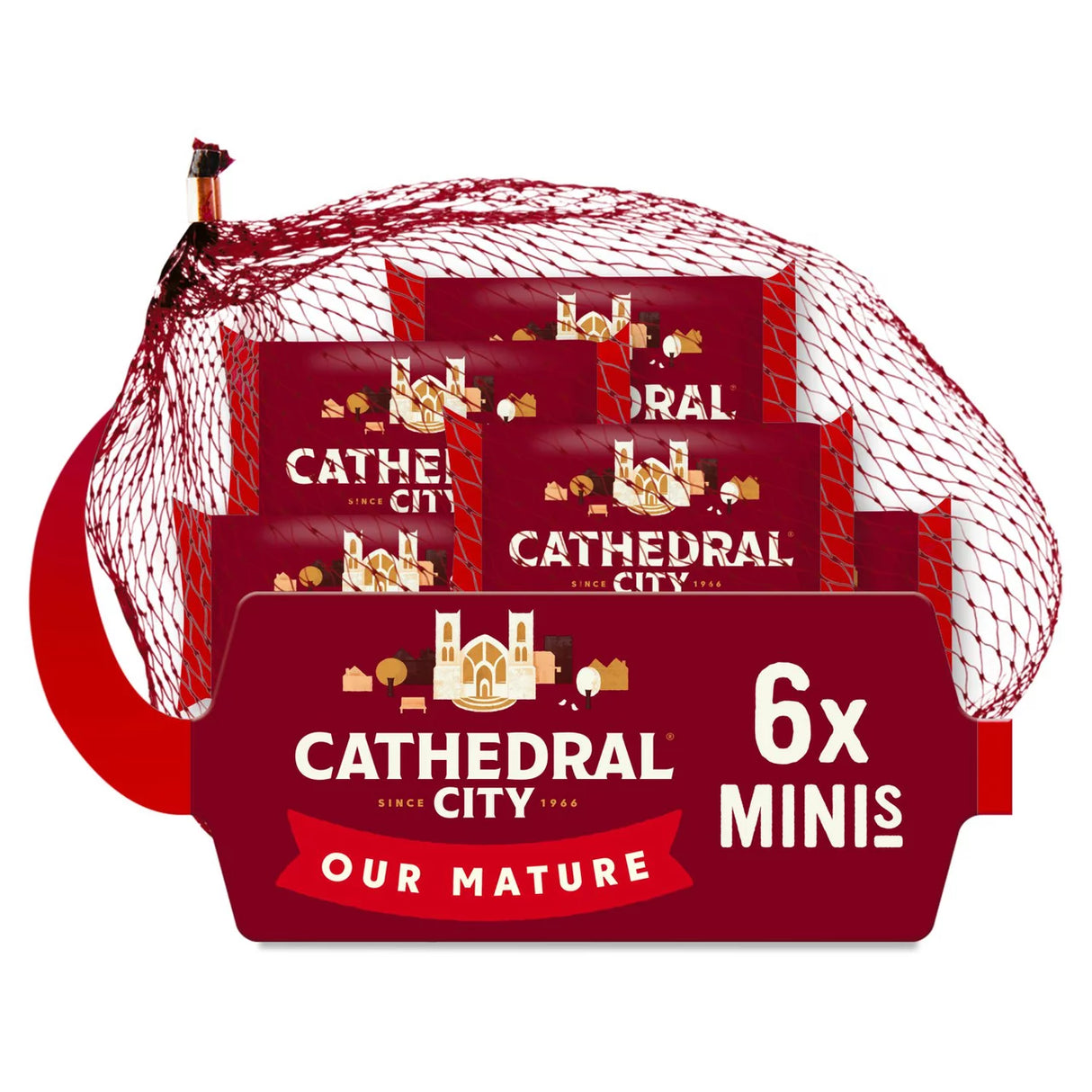 Cathedral City Minis Mature Cheddar Cheese 6 x 20g