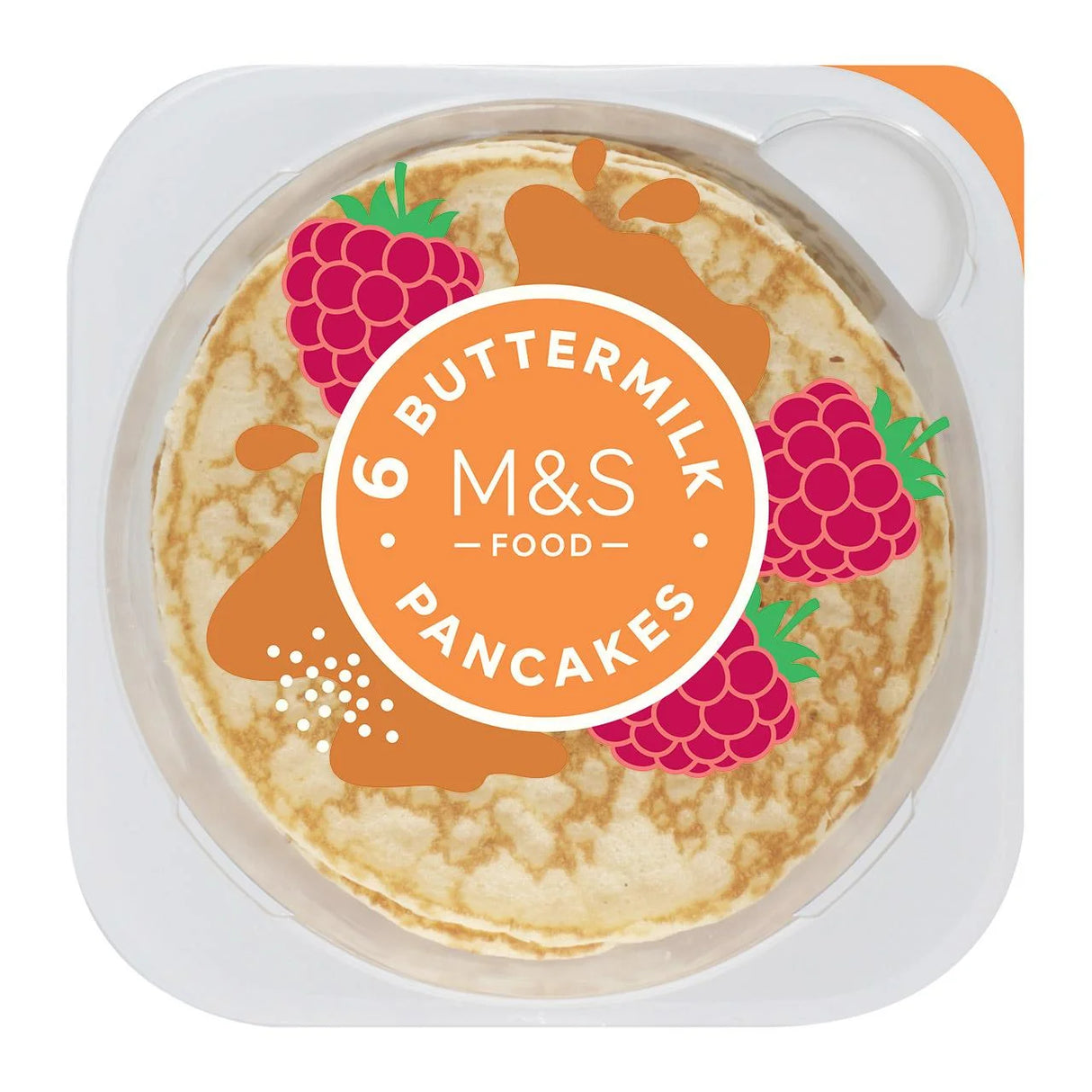 M&S 6 Buttermilk Pancakes 240g