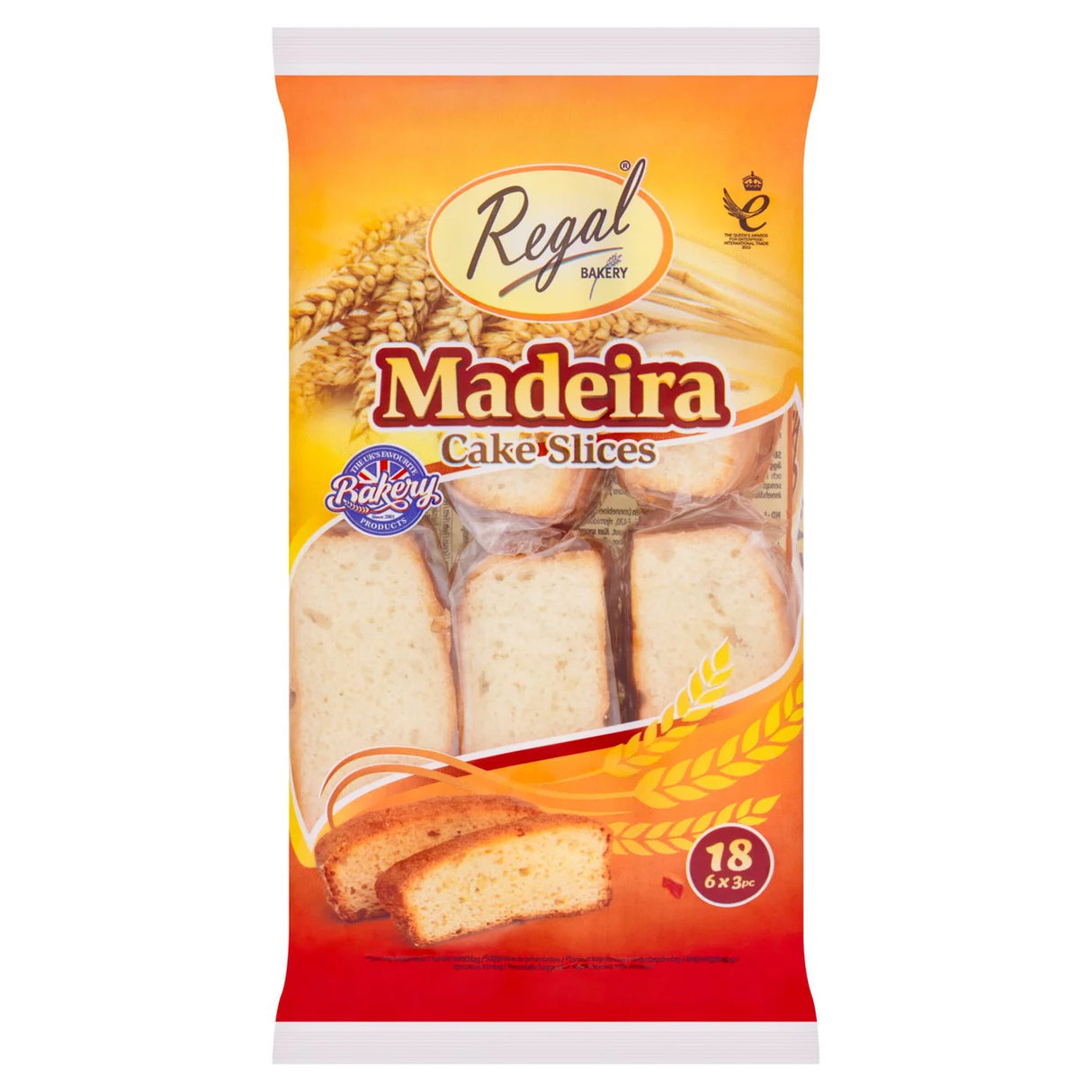 Regal Bakery Madeira Cake Slices 370g