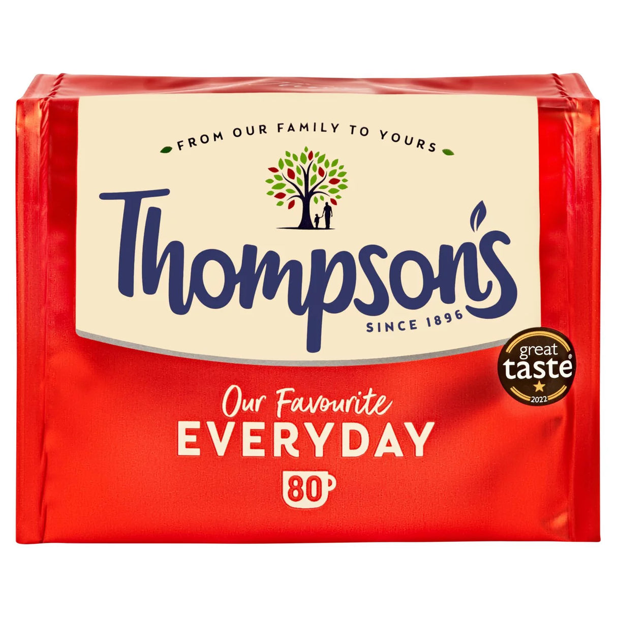 Thompson's Everyday Tea 80 Tea Bags 250g