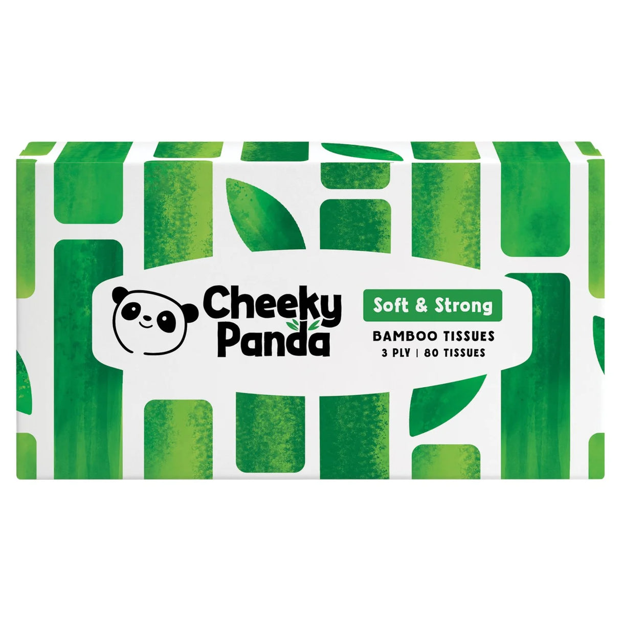 Cheeky Panda Natural Bamboo Facial Tissue 80 per pack