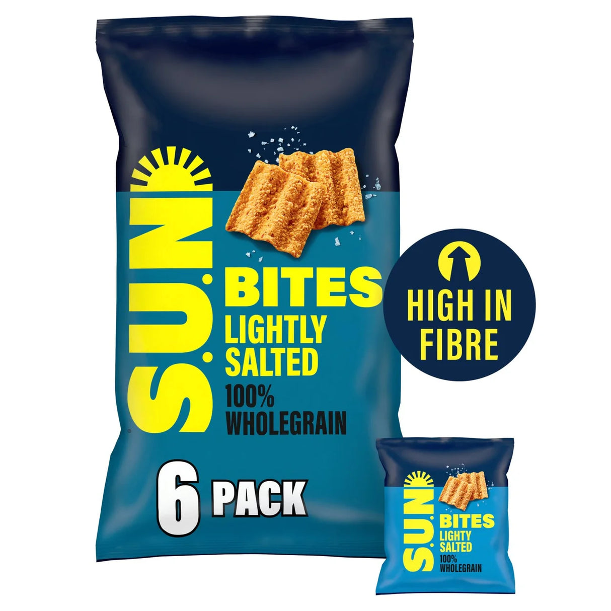 Sunbites Lightly Salted 6 x 25g