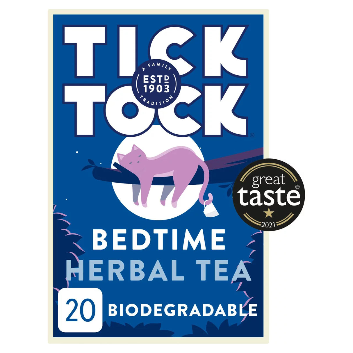 Tick Tock Bedtime 20 Tea Bags 36g