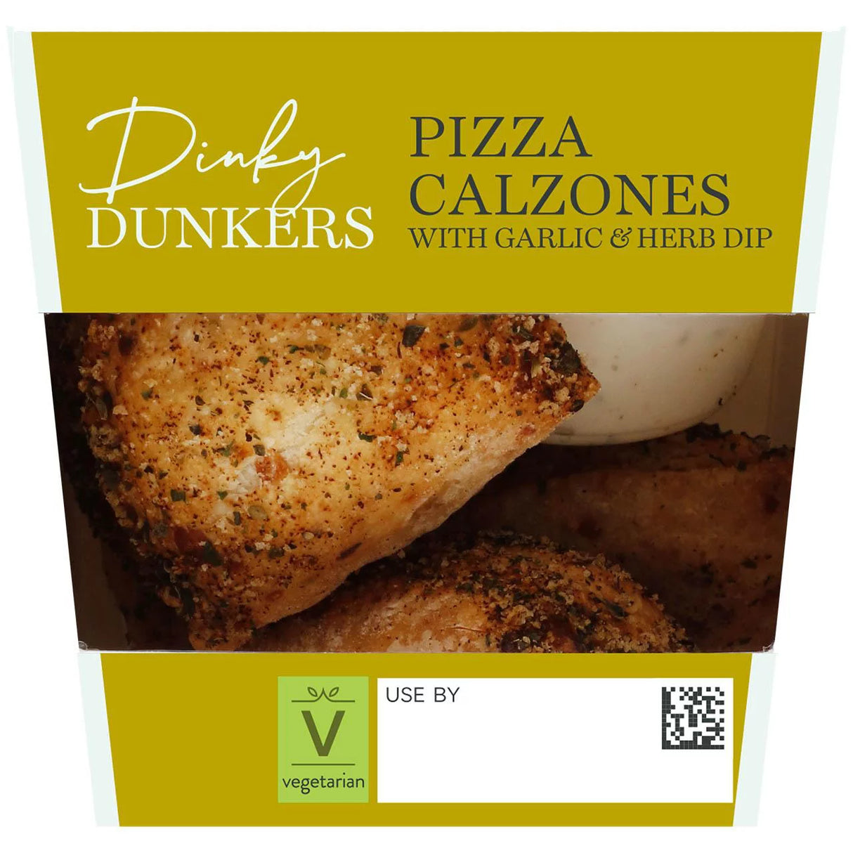M&S Dinky Dunkers Pizza Calzones with Garlic & Herb Dip 130