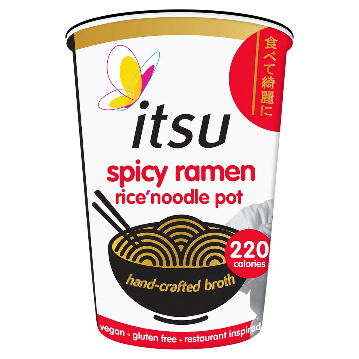 itsu spicy ramen rice noodles cup
