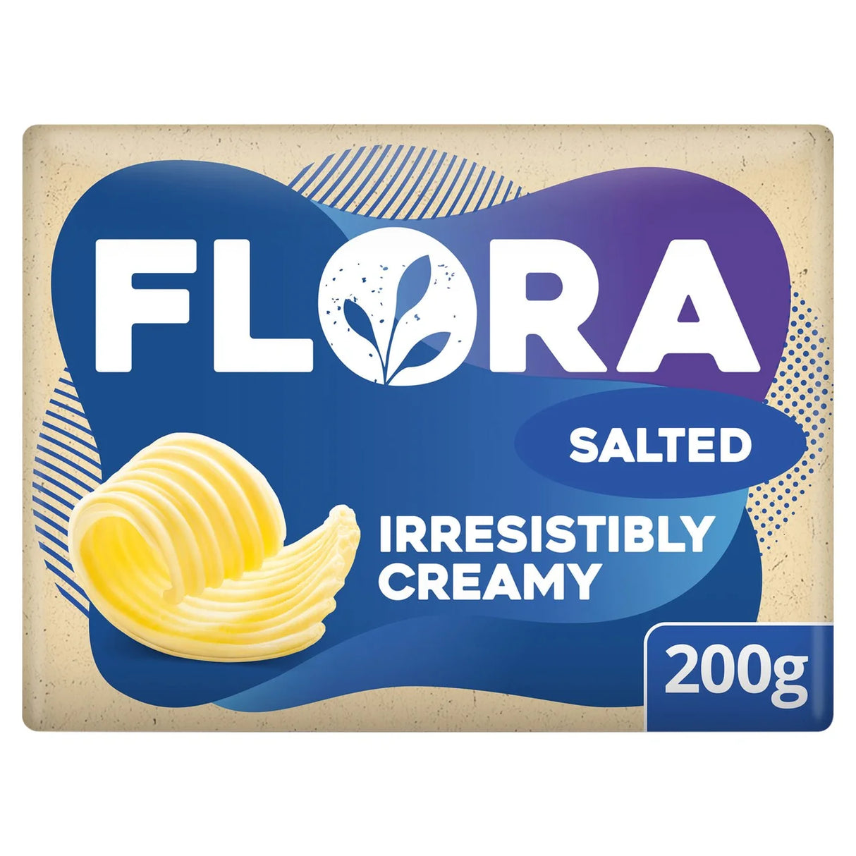 Flora Salted Block Plant Butter 200g