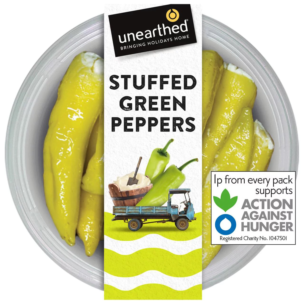Unearthed Stuffed Green Peppers 150g