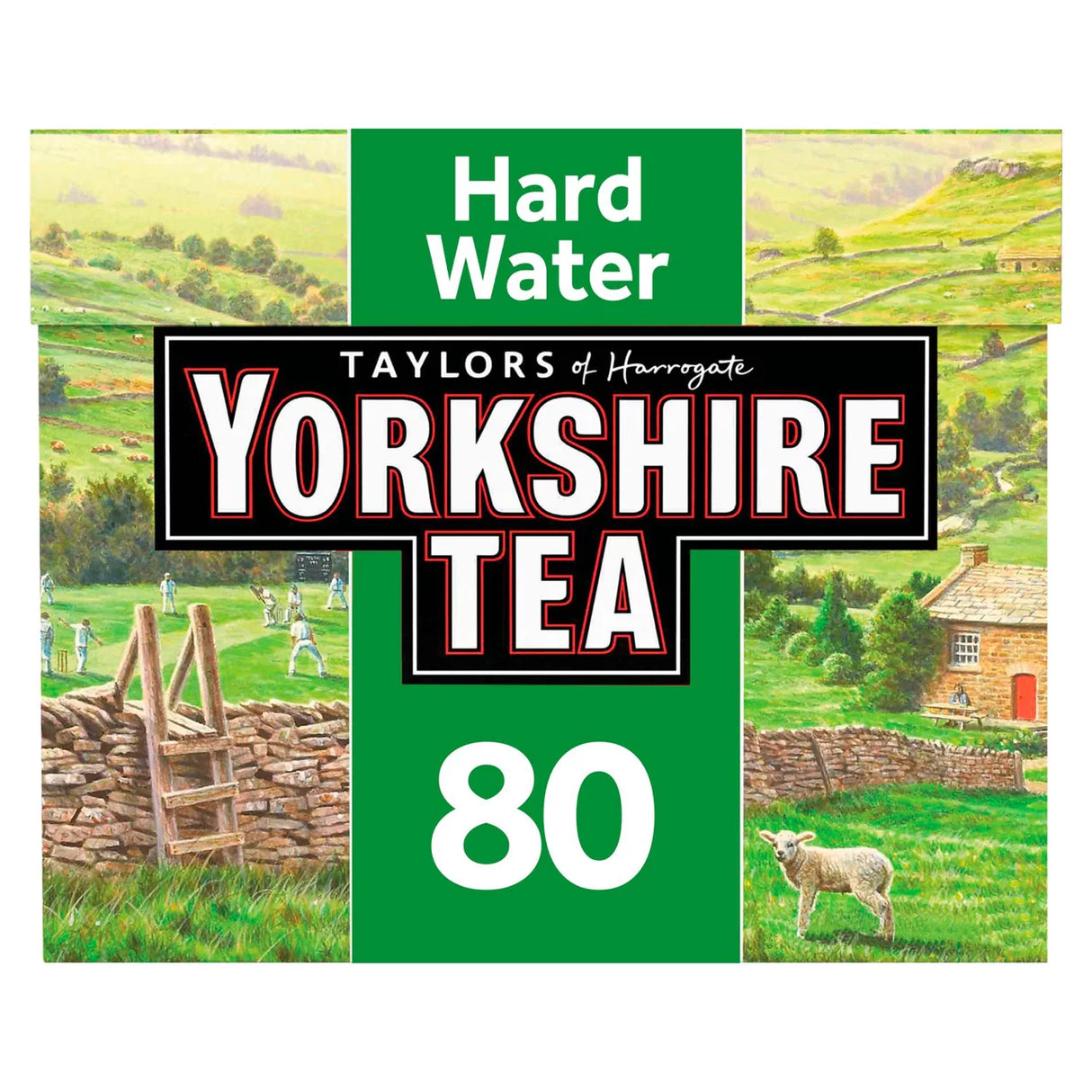 Taylors Of Harrogate Yorkshire Tea For Hard Water 80 Tea Bags 250g