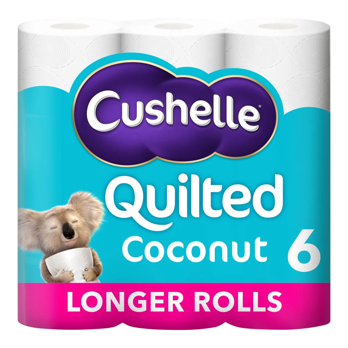 Cushelle Ultra Quilted Coconut Toilet Roll