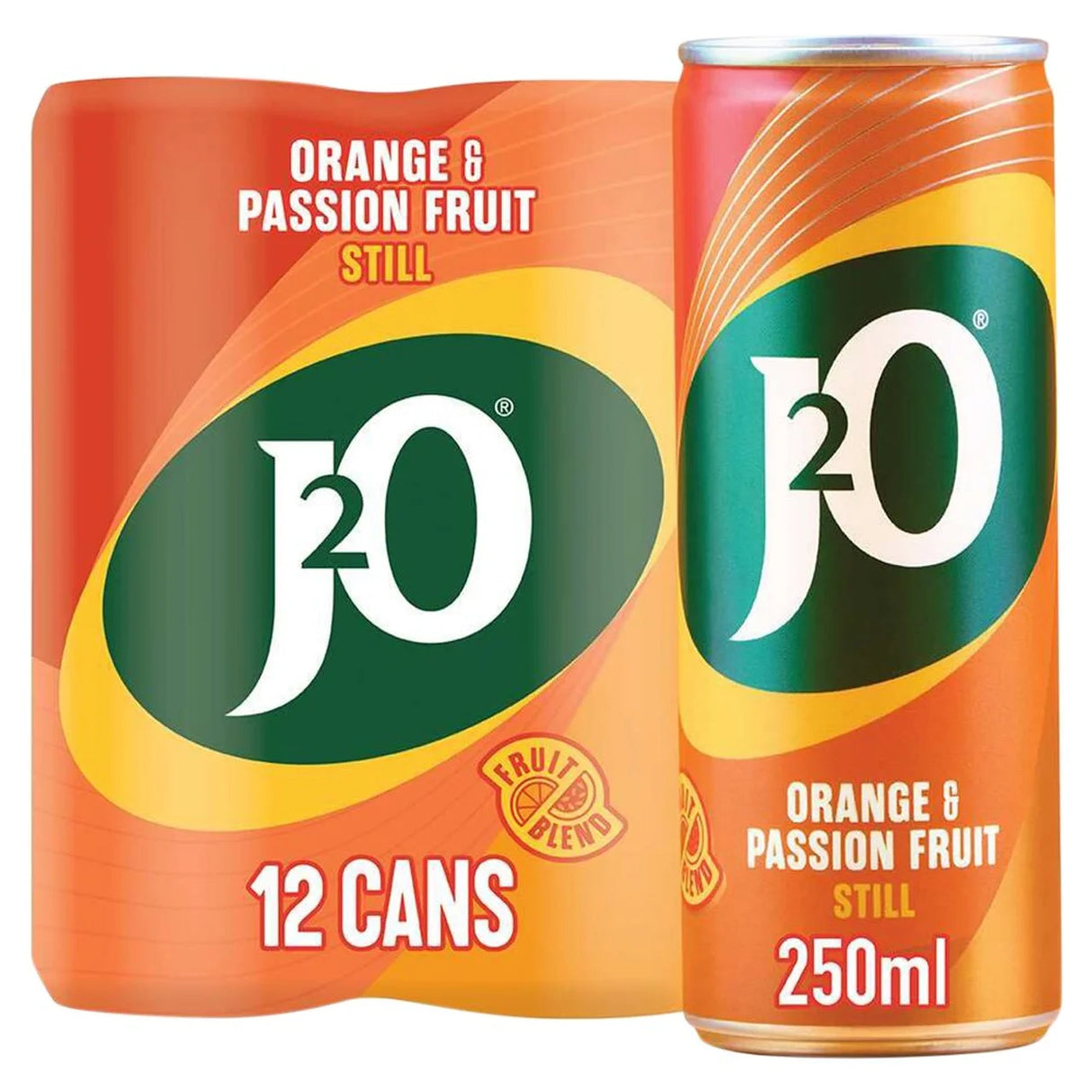 J2O Orange & Passionfruit 12x250ml