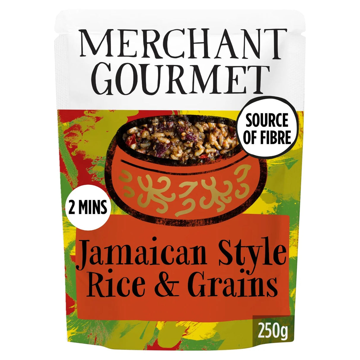 Merchant Gourmet Fiery Jamaican Style Pulses & Grains 250g