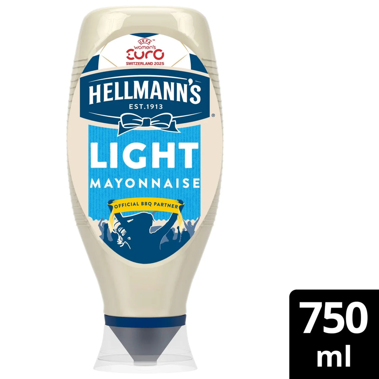 Hellmann's Light Squeezy Mayonnaise 750ml