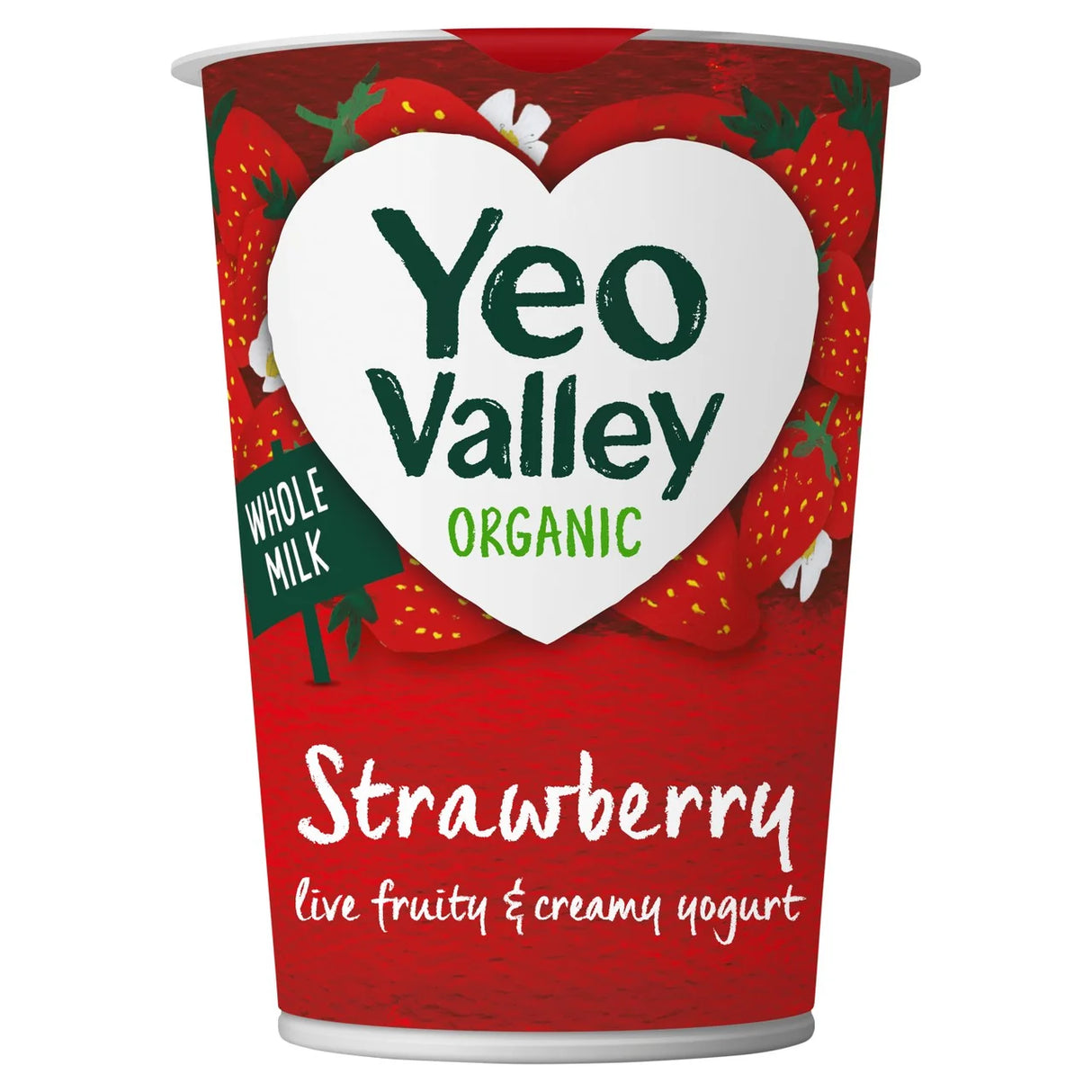 Yeo Valley Organic Strawberry Yogurt 450g