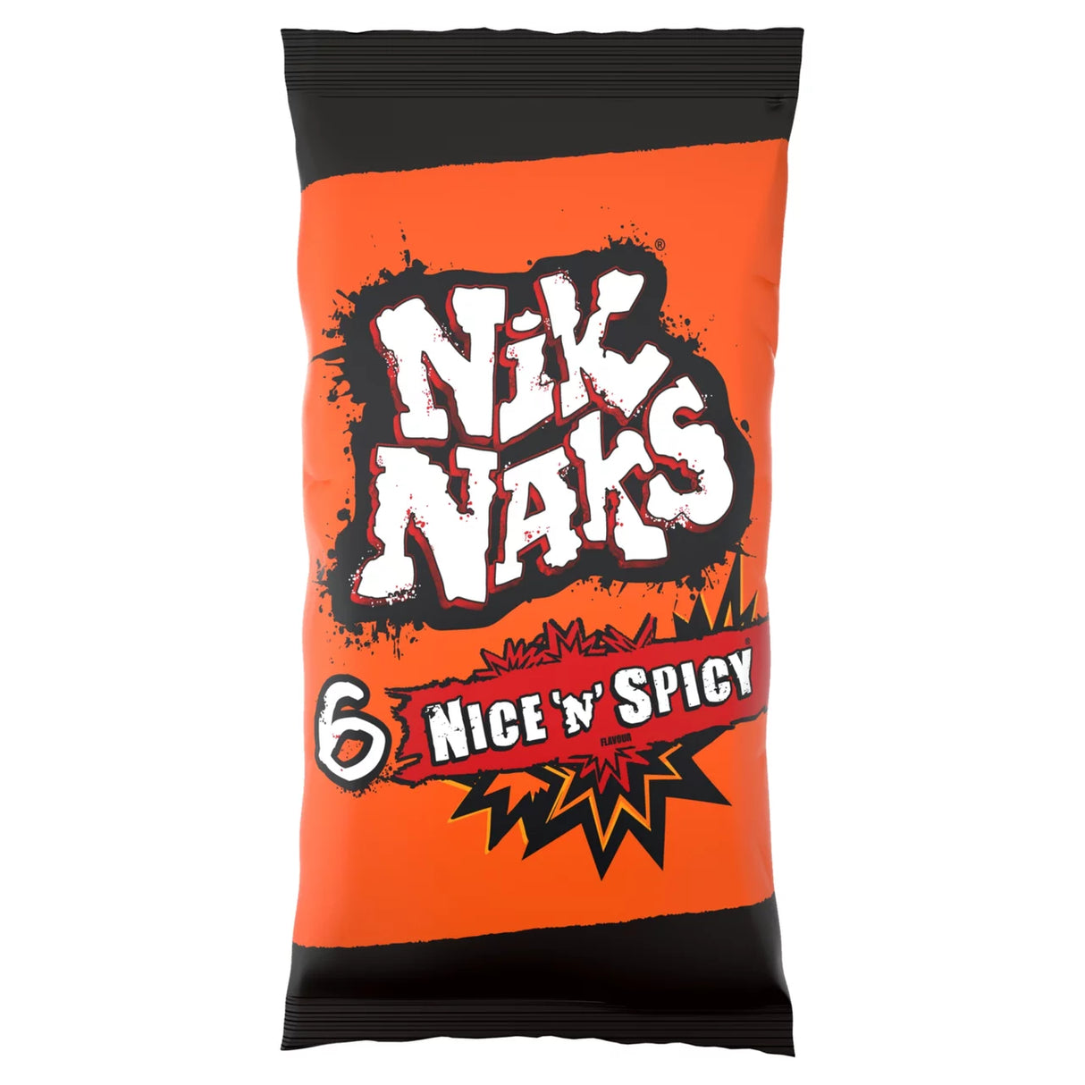 Nik Naks Nice 'N' Spicy Multipack Crisps 6x 25g
