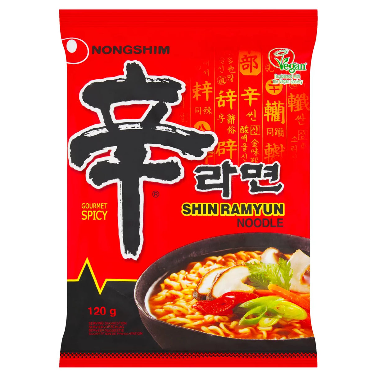Nongshim Shin Ramyun Noodle Soup 120g