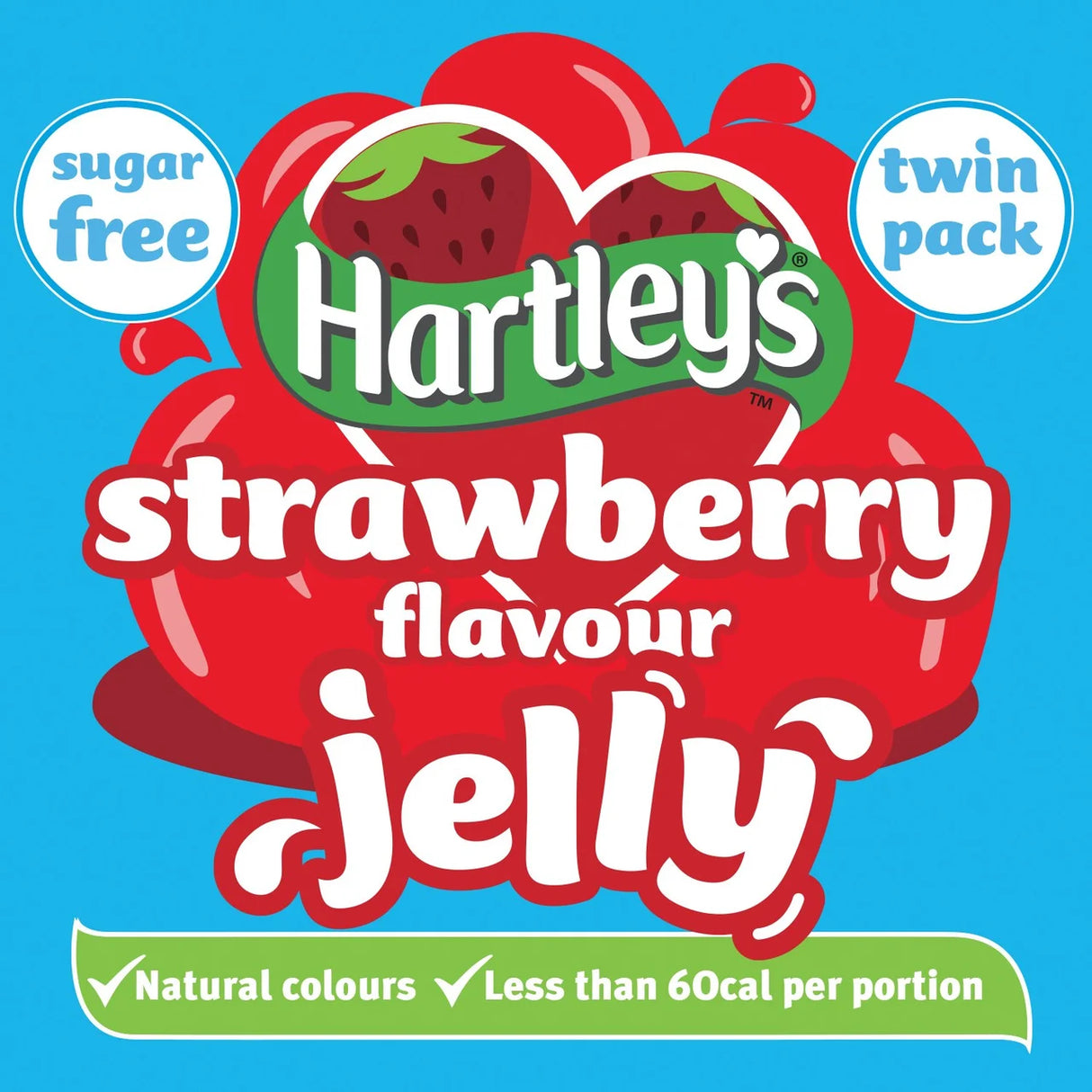 Hartley's Sugar Free Strawberry Flavour Jelly 23g