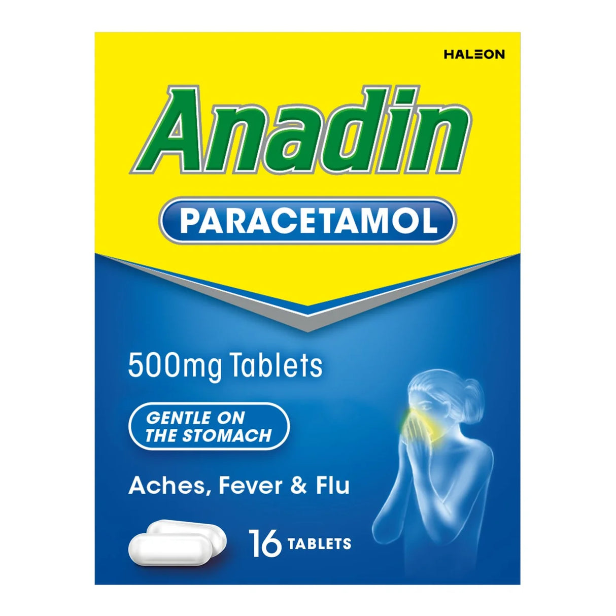 Anadin Paracetamol Pain Relief Tablets