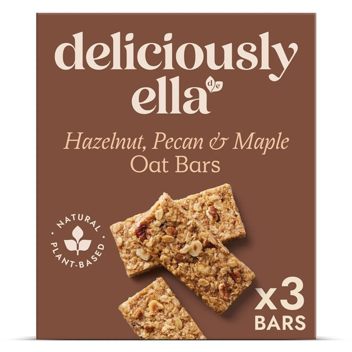 Deliciously Ella Hazelnut, Pecan & Maple Oat Bar Multipack 150g
