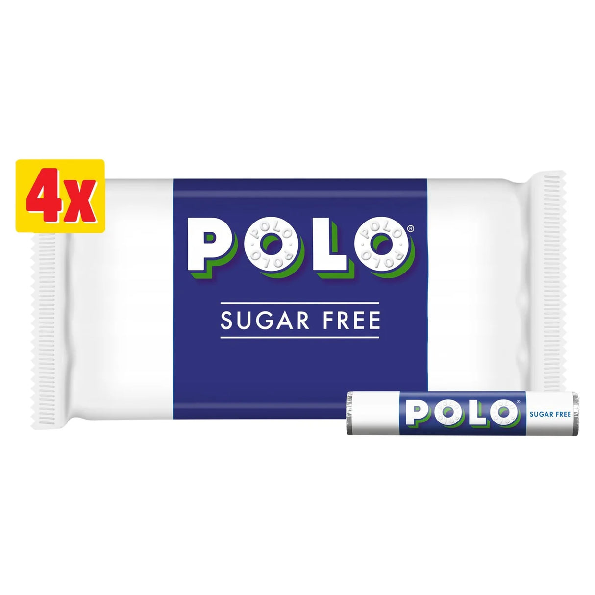 Polo Sugar Free Mints 4 Pack 133.6g