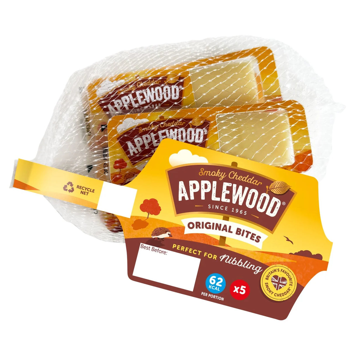 Applewood Smoked Cheddar 5 x 15g