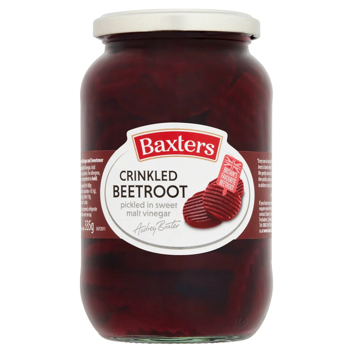 Baxters Crinkle Beetroot (567g) 405g