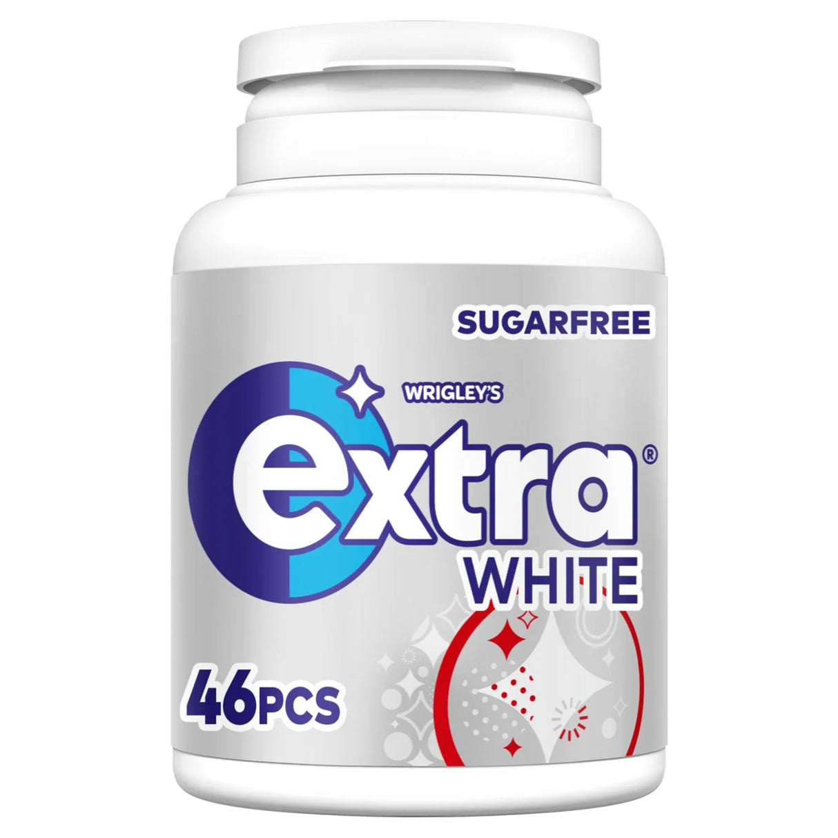 Wrigley's Extra White Sugar Free Chewing Gum 46 Pieces 46 per pack