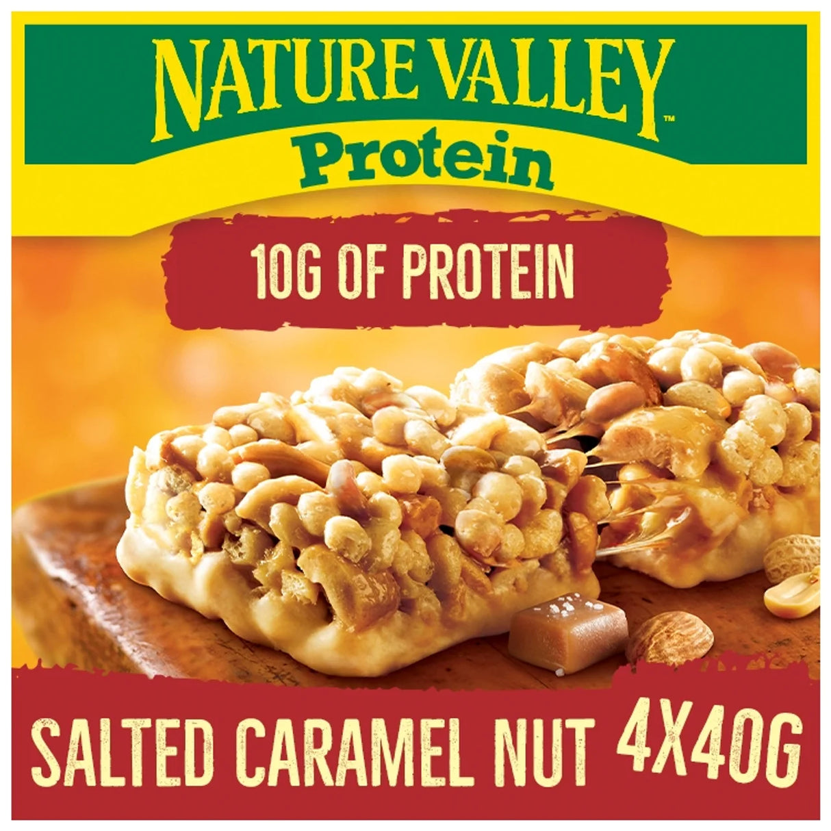 Nature Valley Protein Salted Caramel Cereal Bars 4 x 40g