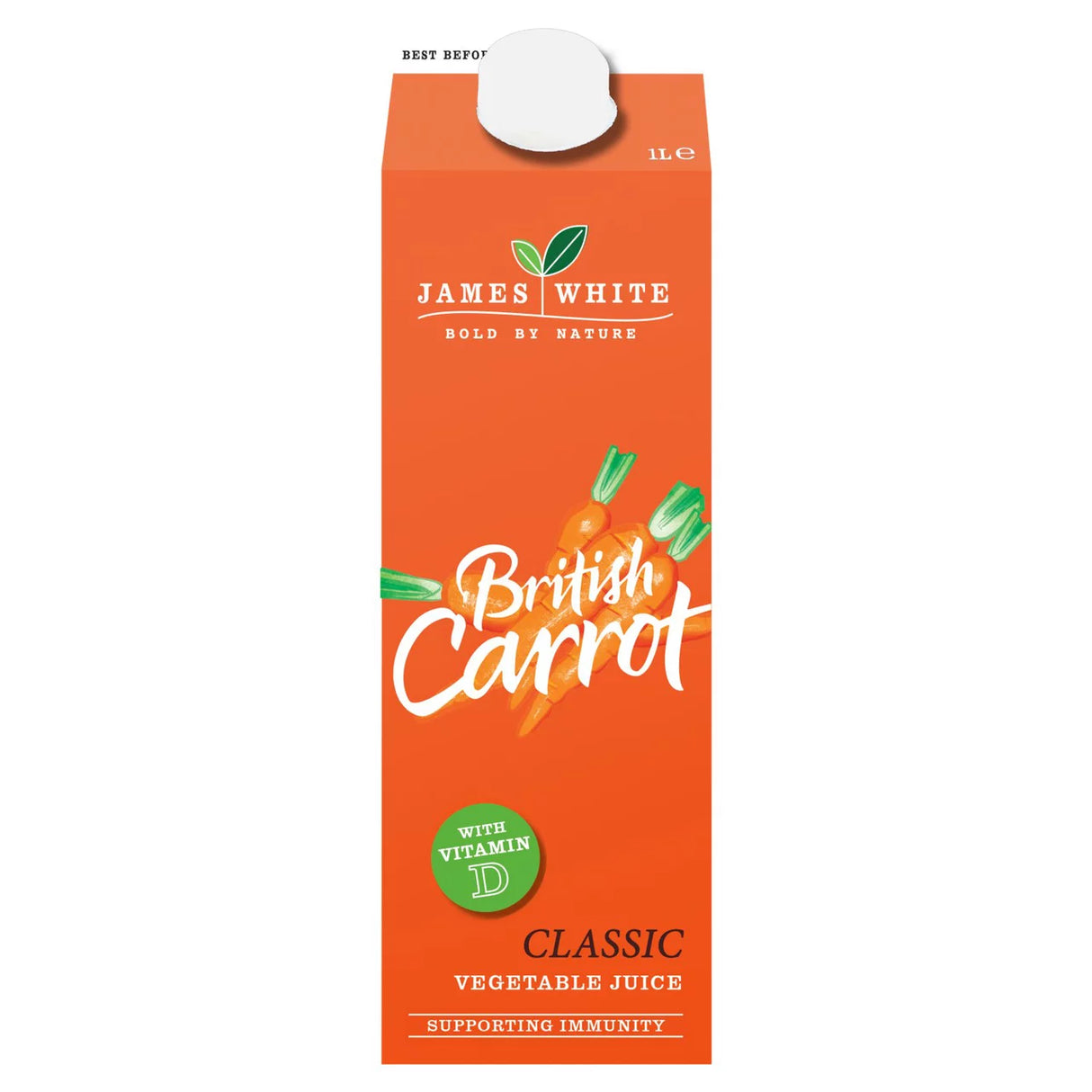 James White British Carrot Classic Vegetable Juice 1L