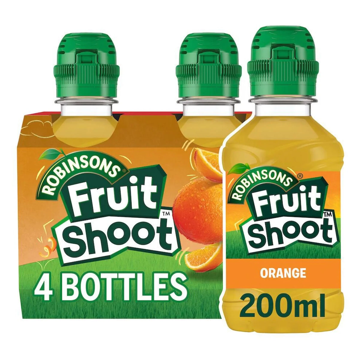 Fruit Shoot Orange Kids Juice Drink 4 x 200ml
